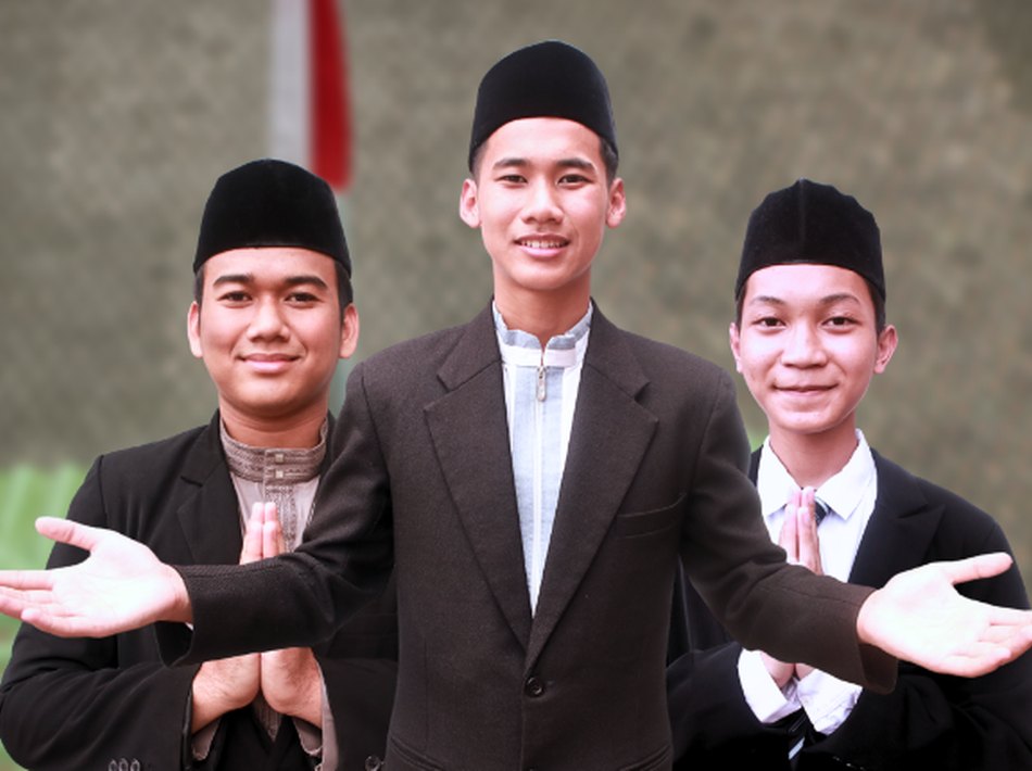 Foto santri Granada 2 dari brosur resmi terdahulu